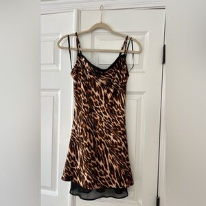 Forever 21 Leopard Print Dress